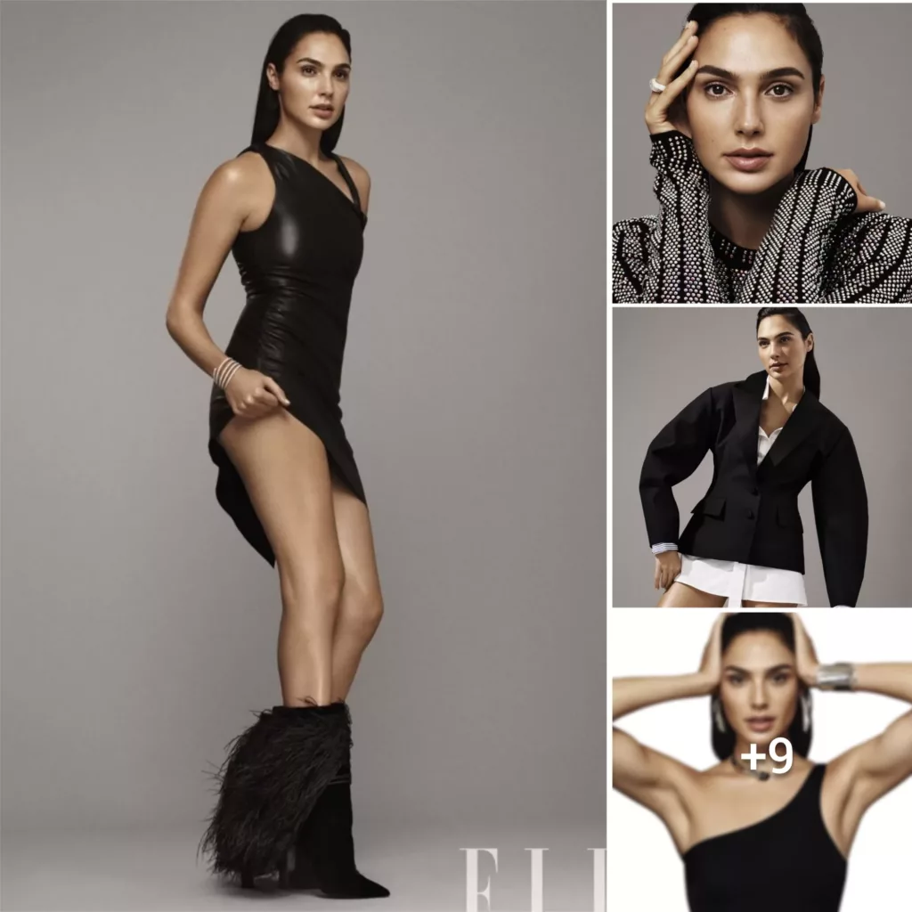 “ELLE’s Cover Story Shines the Spotlight on Gal Gadot’s Chic and Sleek Style”