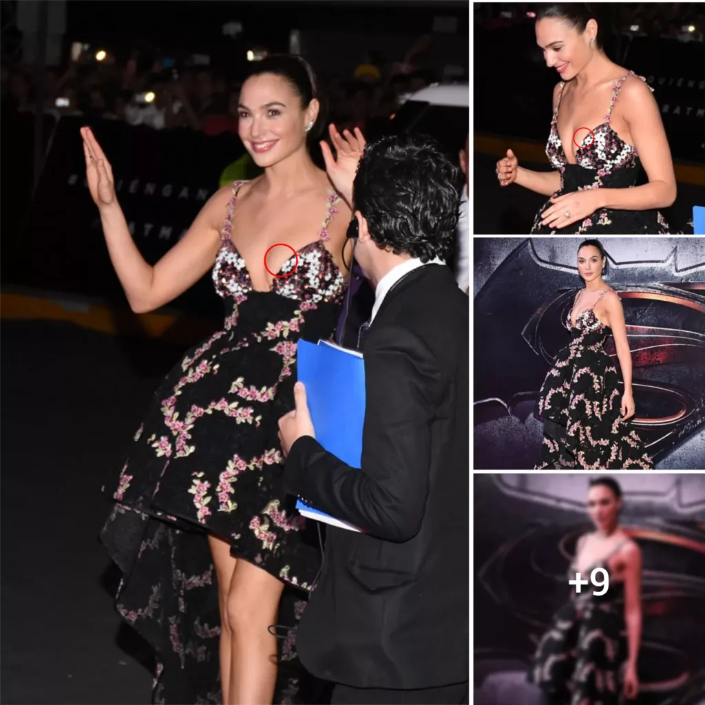 Blooming Beauty: Gal Gadot Rocks a Bold and Beautiful Outfit at Batman v Superman Premiere in Mexico City