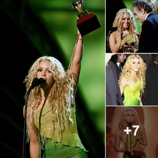 “Shakira Shines Bright at Latin Grammy Awards with Stellar Pop Vocals”